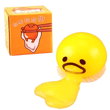 Puking Egg Yolk Stress Ball โ Fun, Safe, and Stress-Relieving